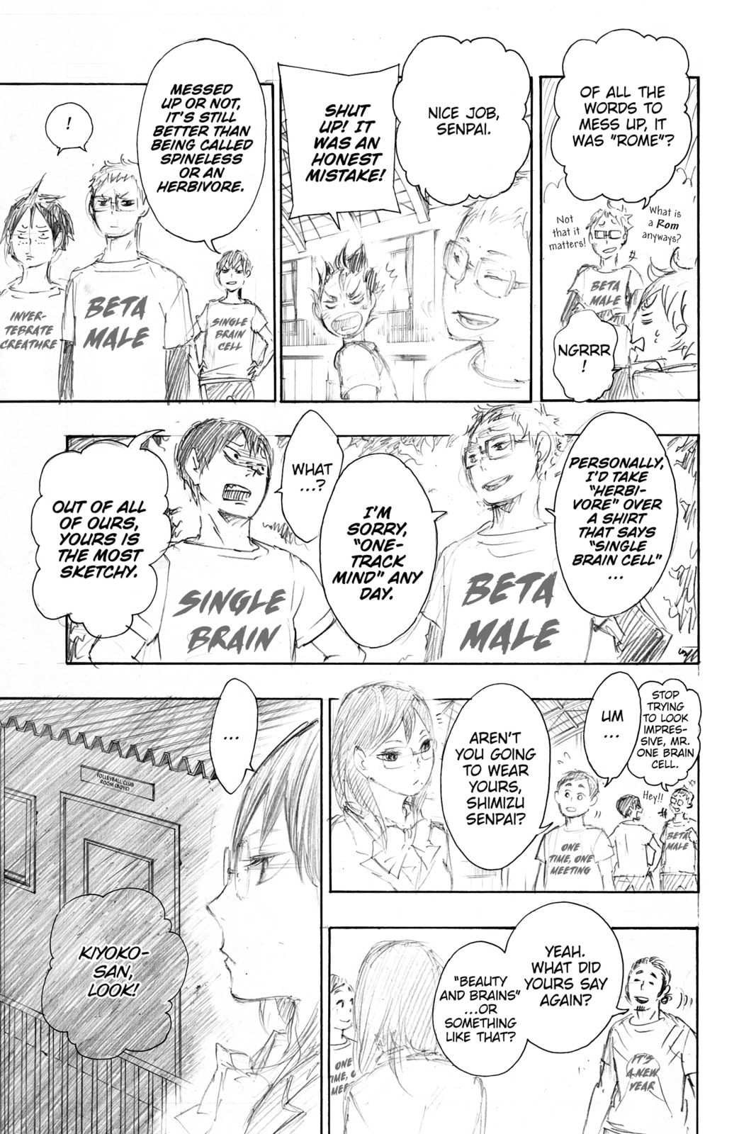 Haikyu!! Chapter 25.1 page 2 - 