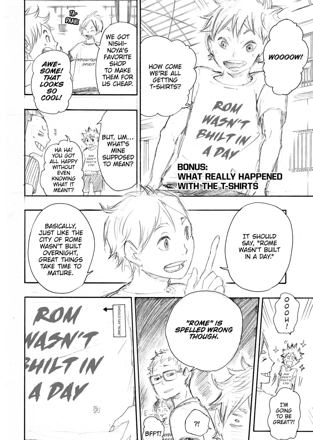 Haikyu!! Chapter 25.5 page 1 - 