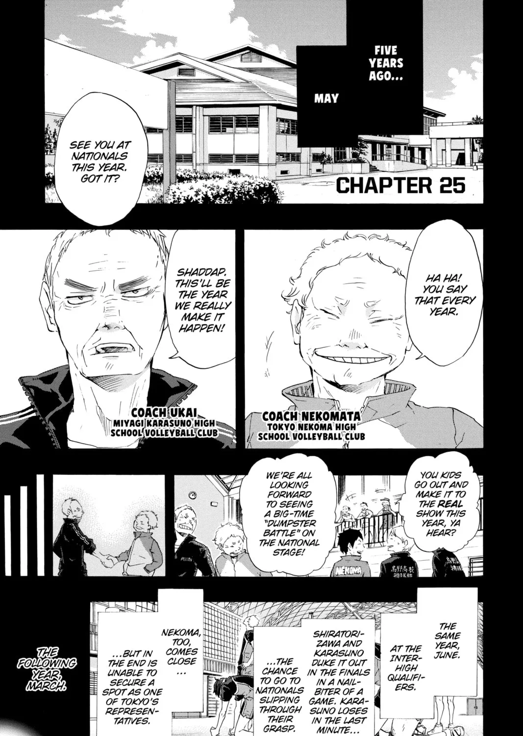 Haikyu!! Chapter 25 page 1 - 