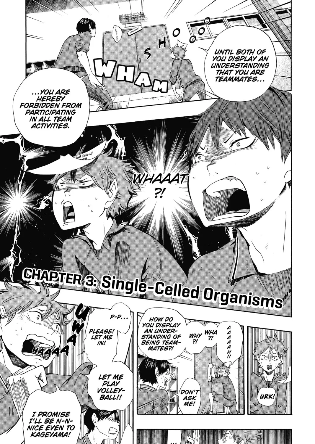 Haikyu!! Chapter 3 page 1 - 