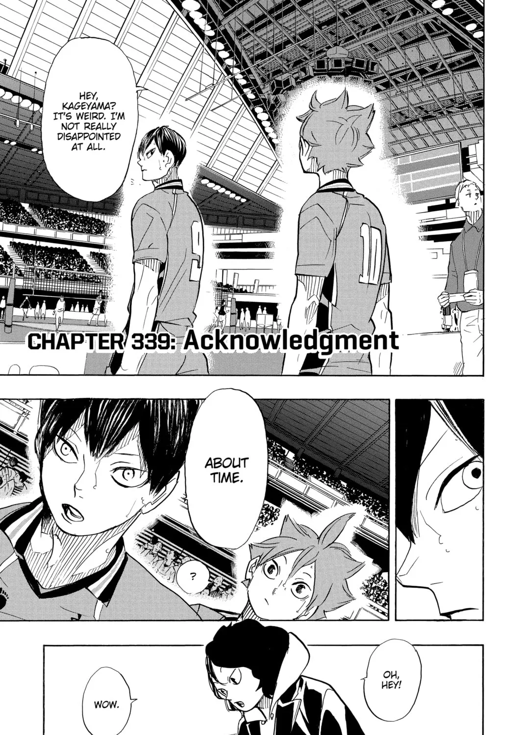 Haikyu!! Chapter 339 page 1 - 