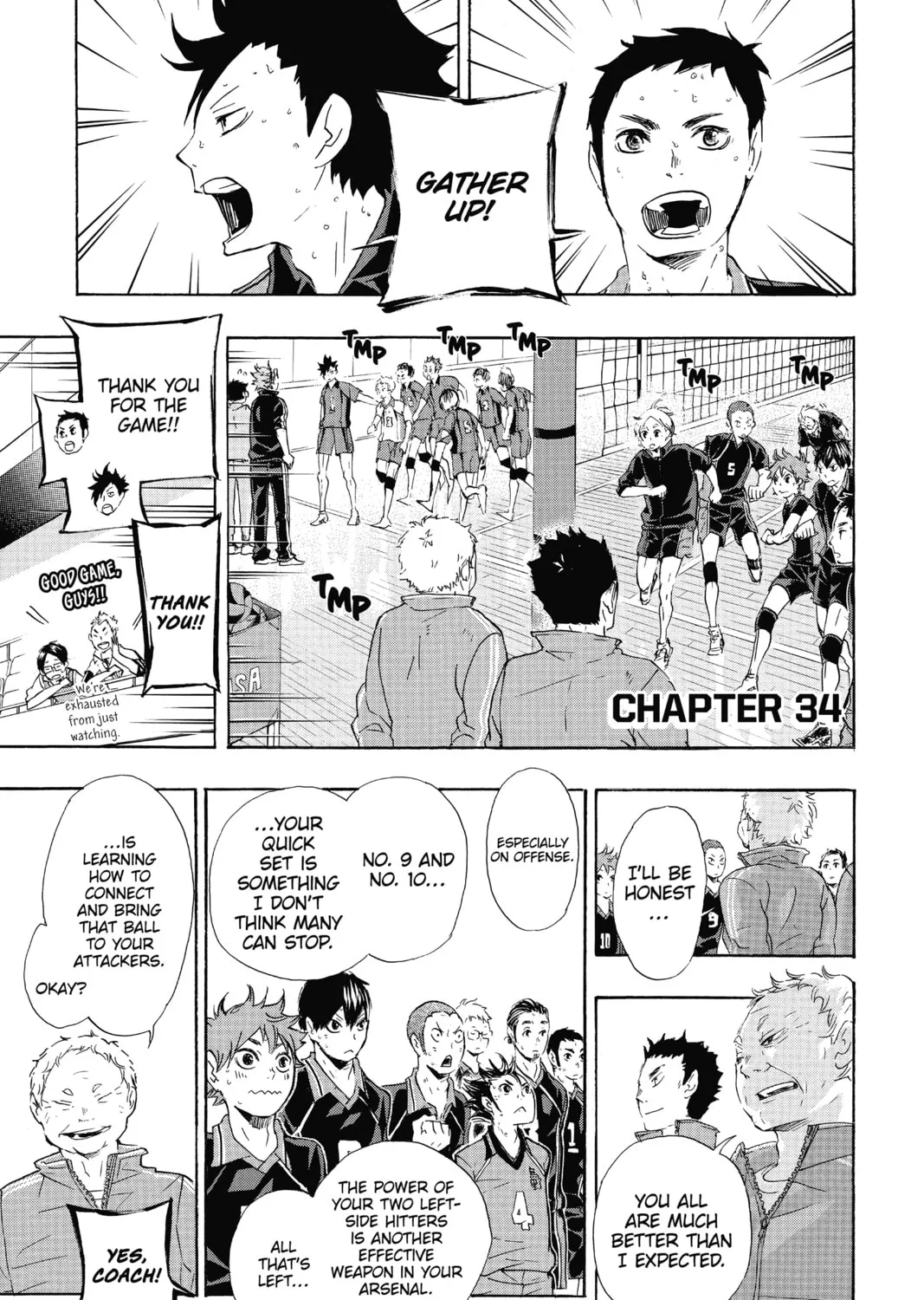 Haikyu!! Chapter 34 page 1 - 