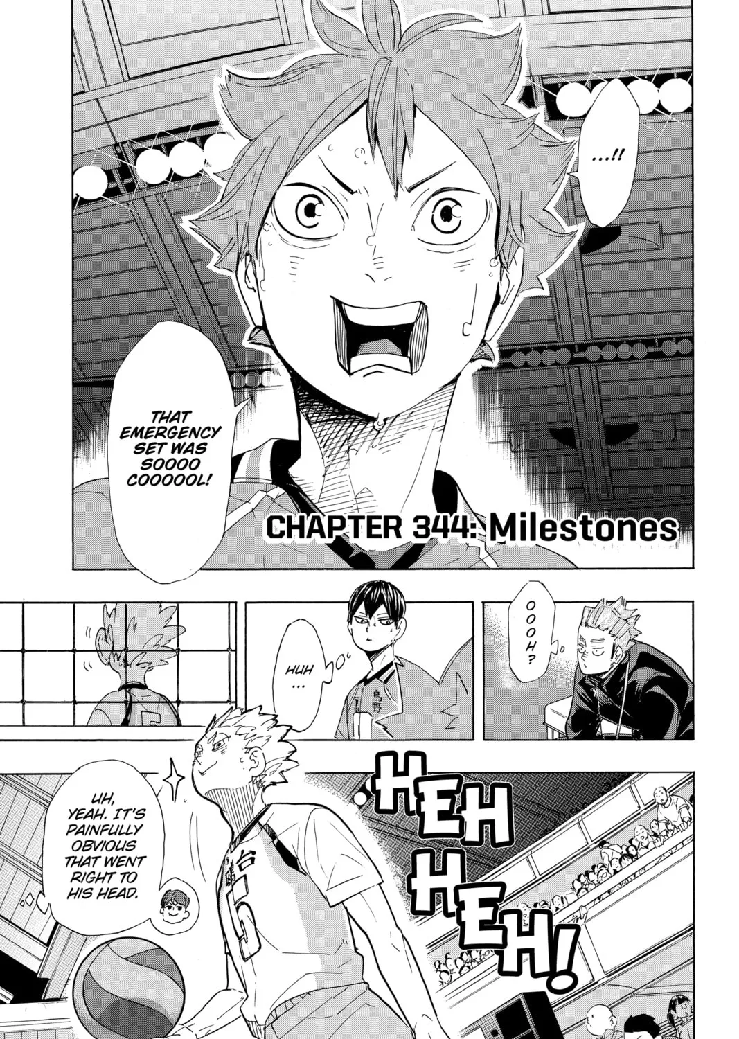 Haikyu!! Chapter 344 page 1 - 