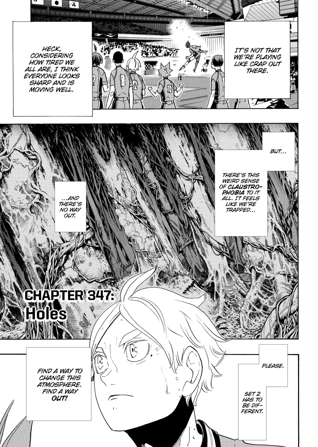 Haikyu!! Chapter 347 page 1 - 