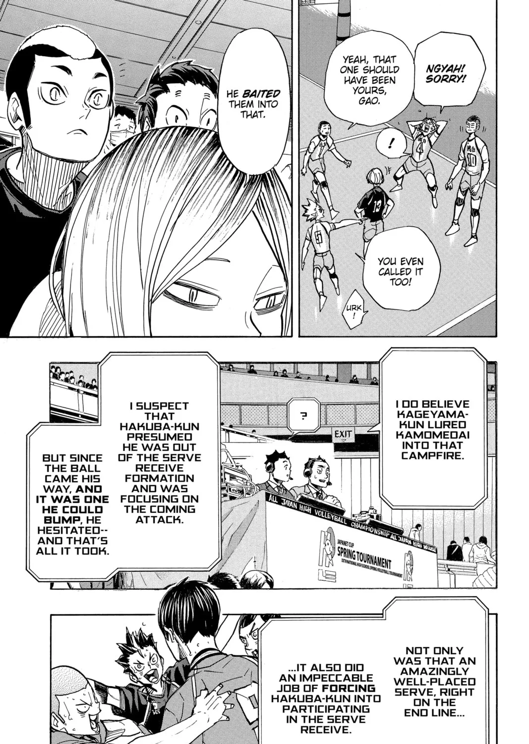 Haikyu!! Chapter 350 page 21 - 