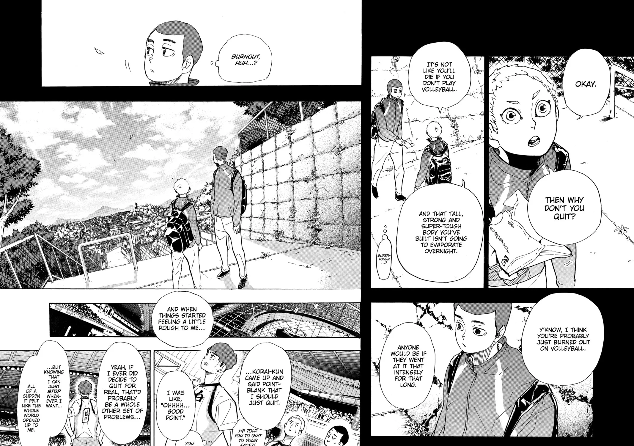 Haikyu!! Chapter 351 page 27 - 