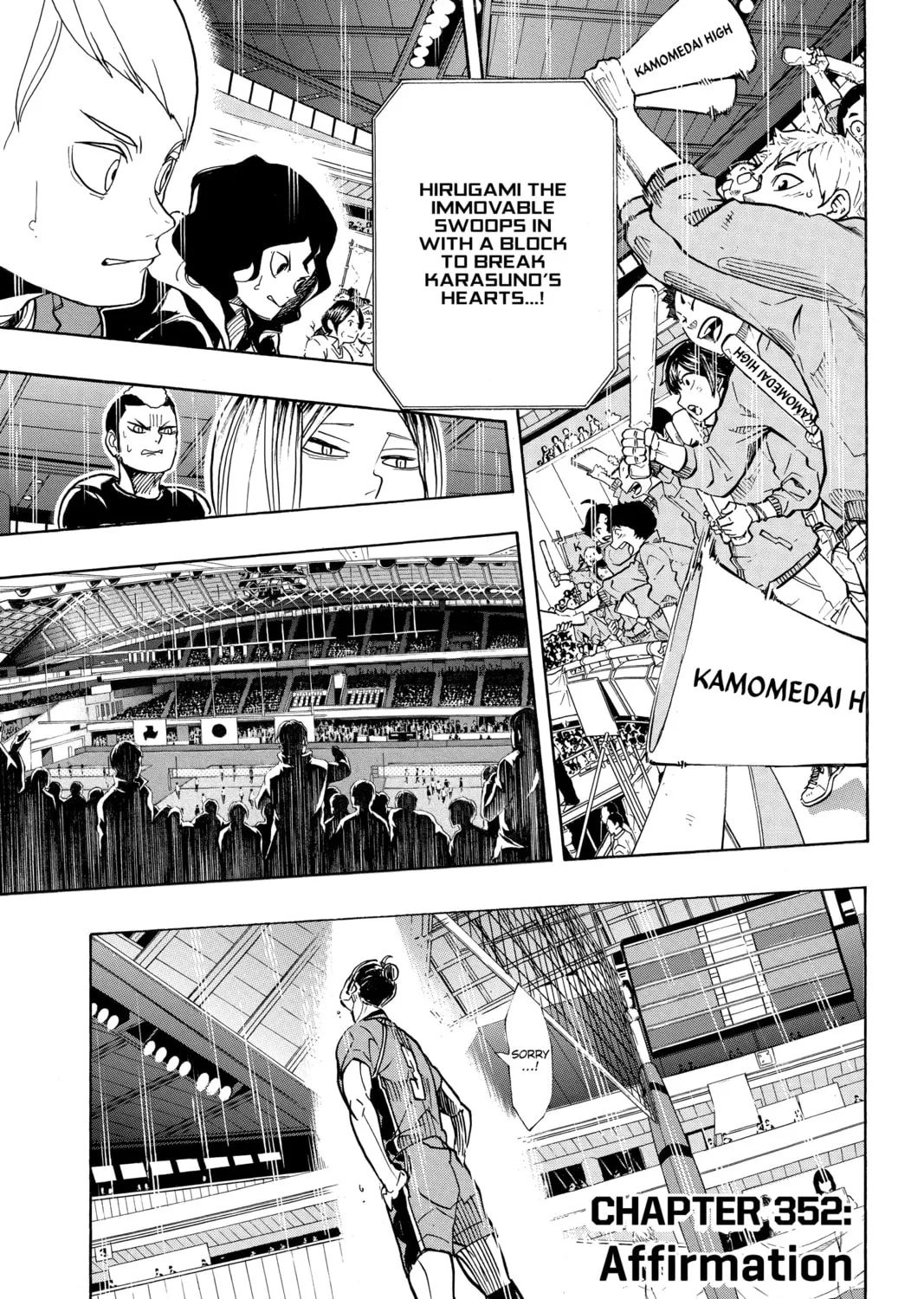 Haikyu!! Chapter 352 page 1 - 
