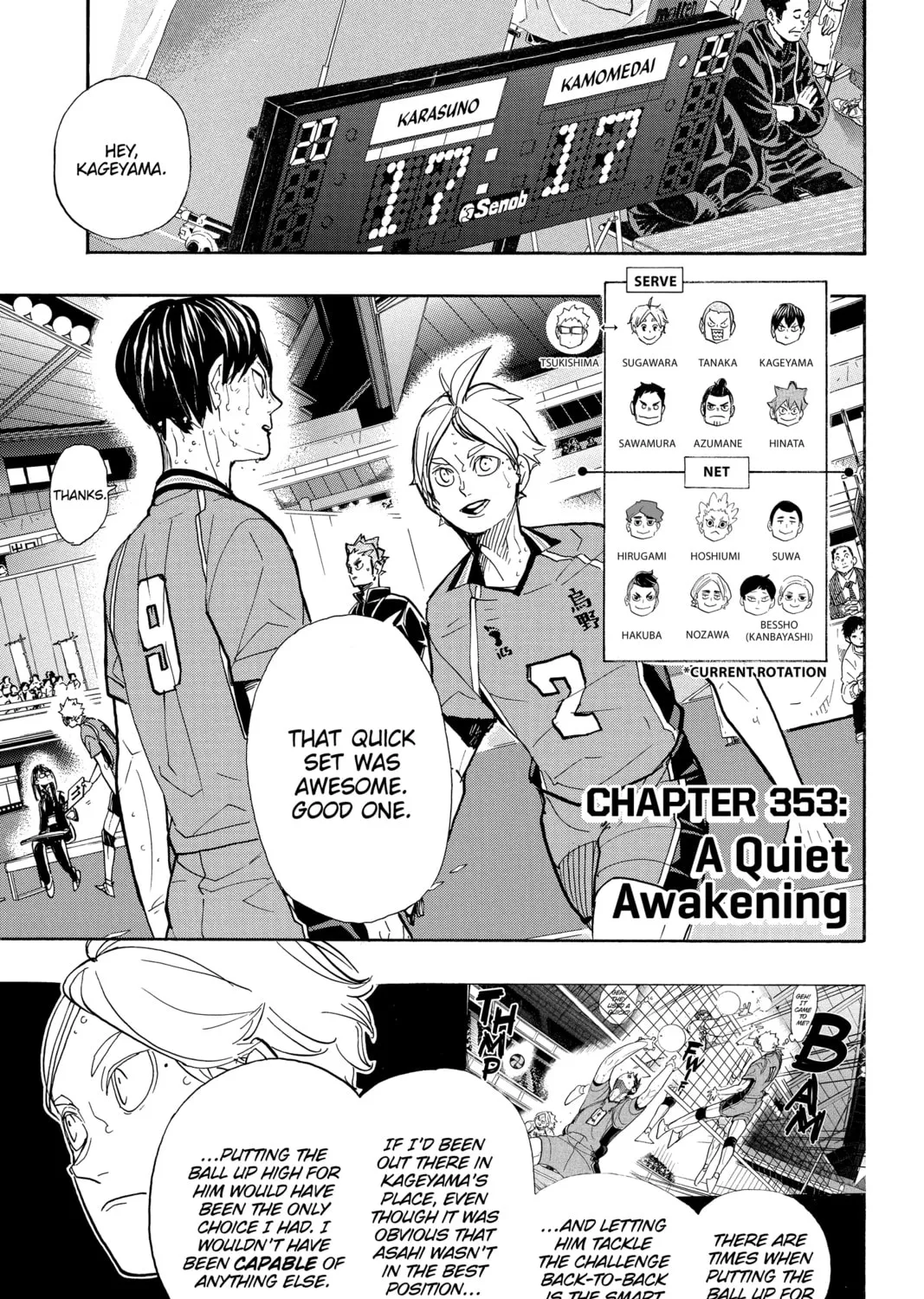 Haikyu!! Chapter 353 page 1 - 