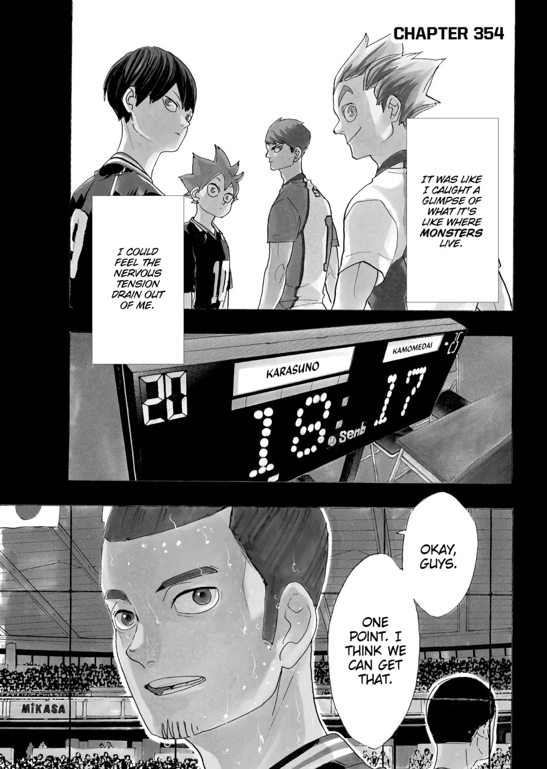 Haikyu!! Chapter 354 page 1 - 