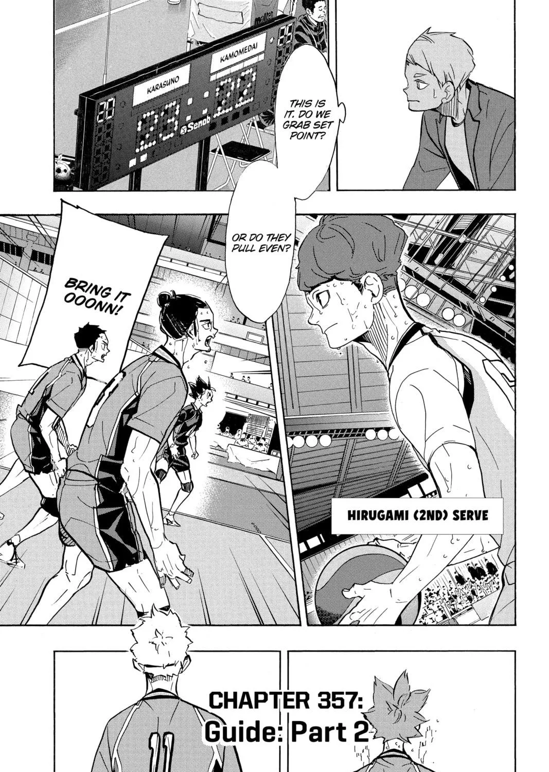 Haikyu!! Chapter 357 page 5 - 