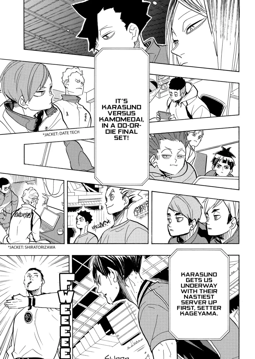 Haikyu!! Chapter 358 page 21 - 