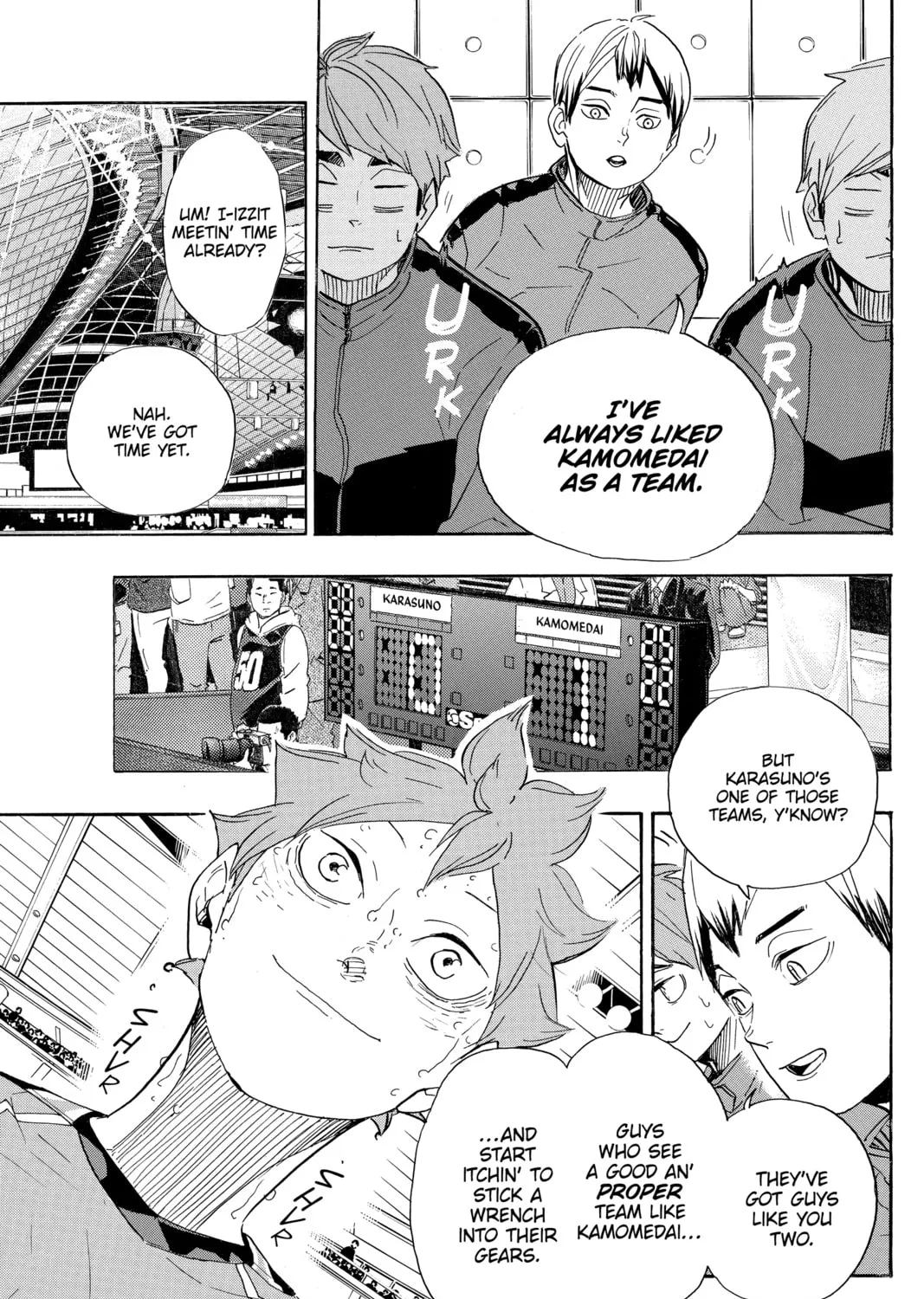 Haikyu!! Chapter 358 page 33 - 