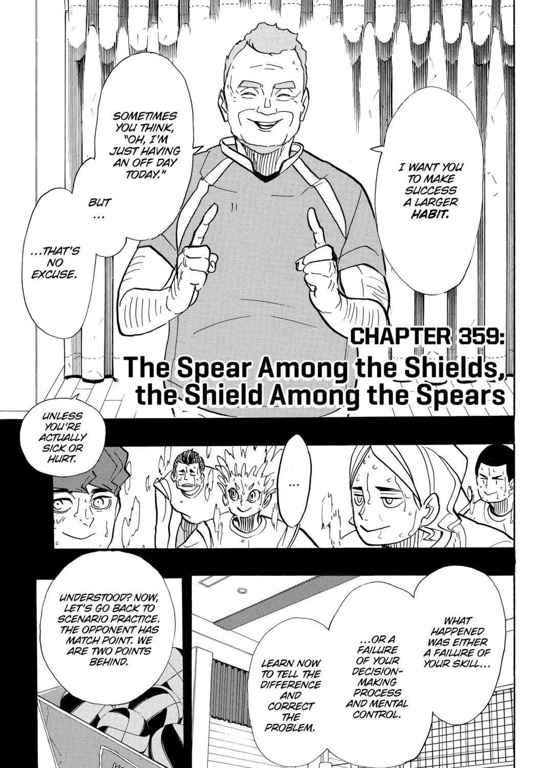 Haikyu!! Chapter 359 page 1 - 