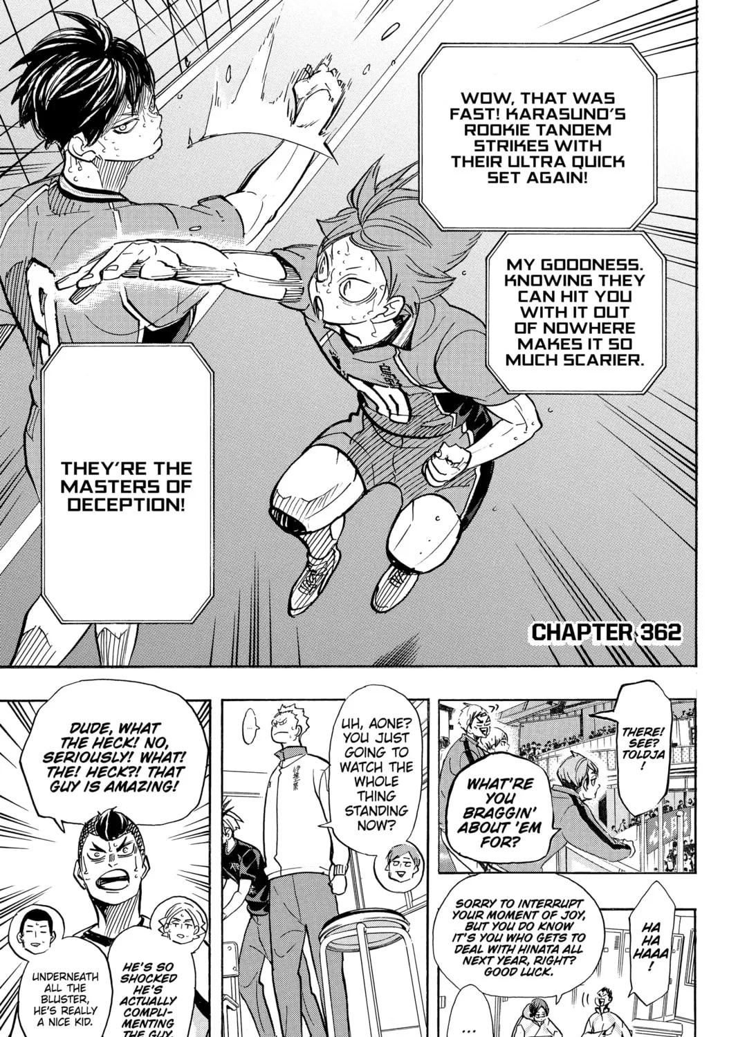Haikyu!! Chapter 362 page 1 - 