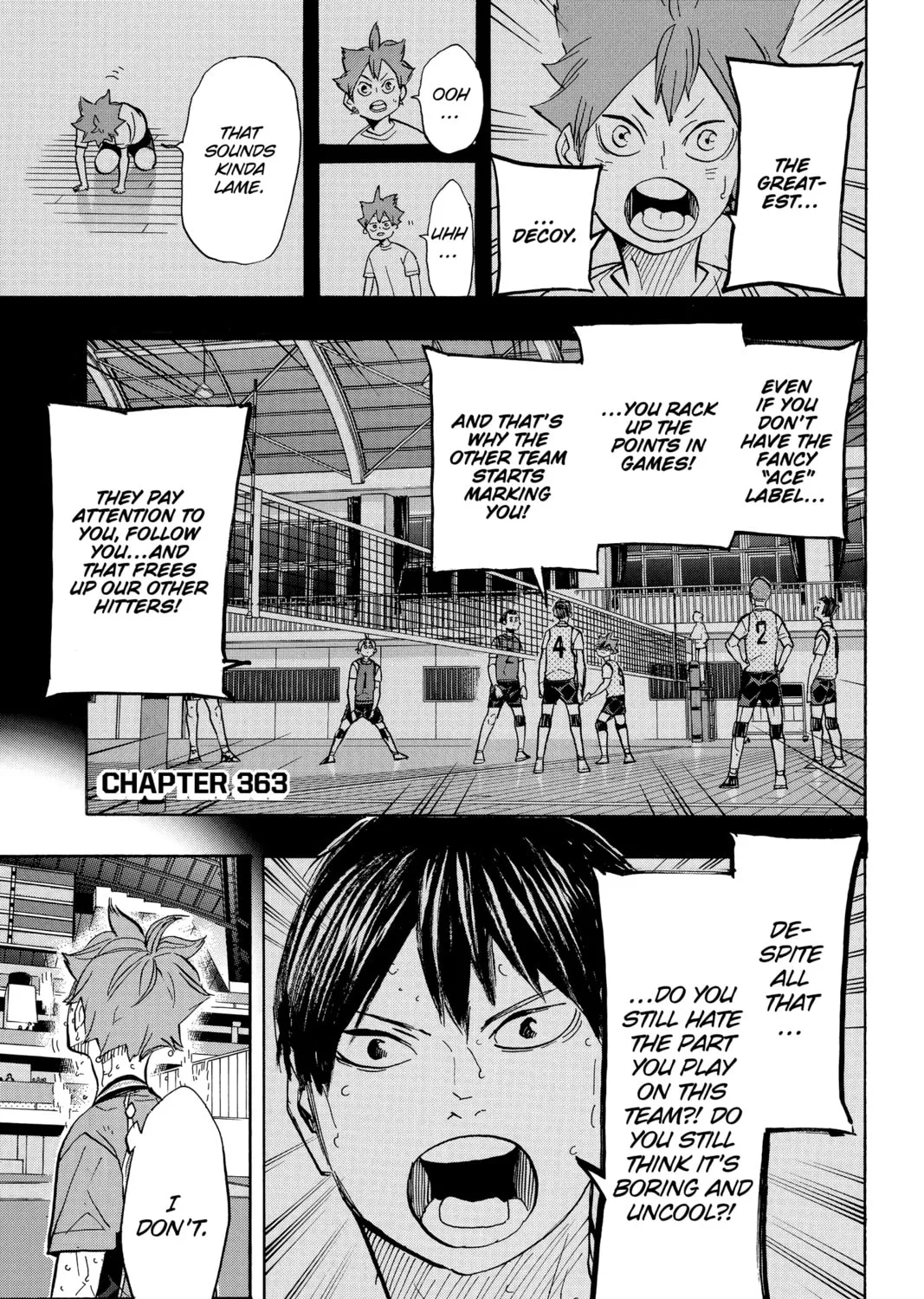 Haikyu!! Chapter 363 page 1 - 