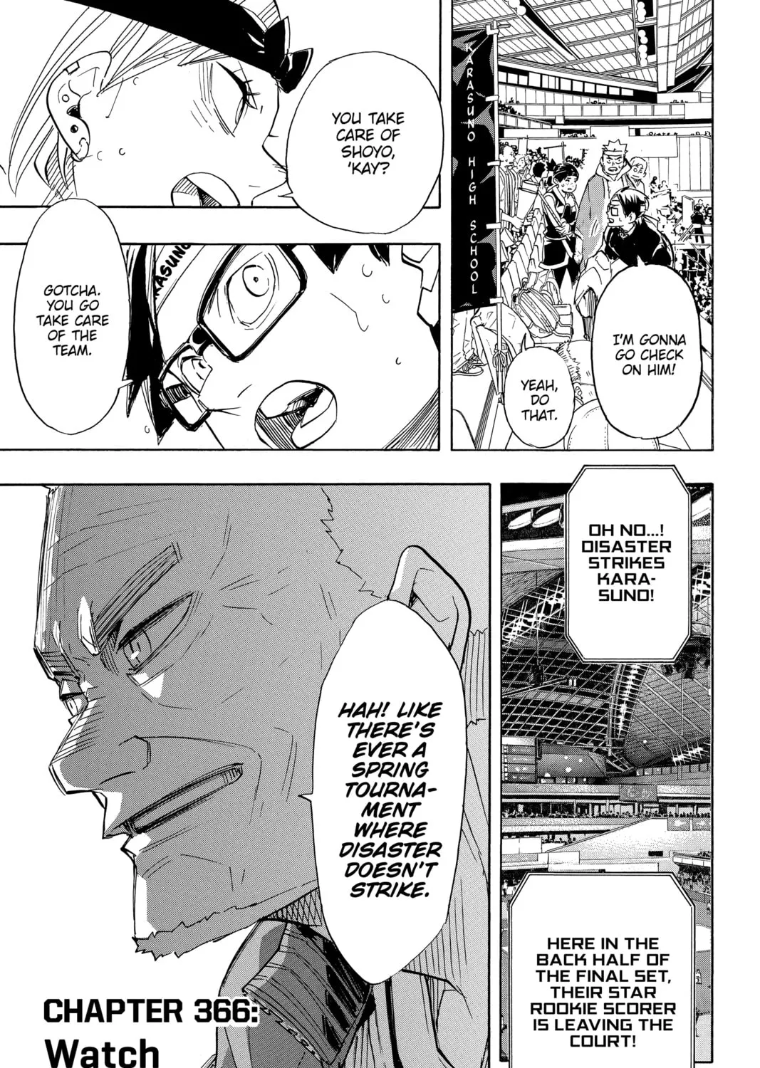 Haikyu!! Chapter 366 page 1 - 