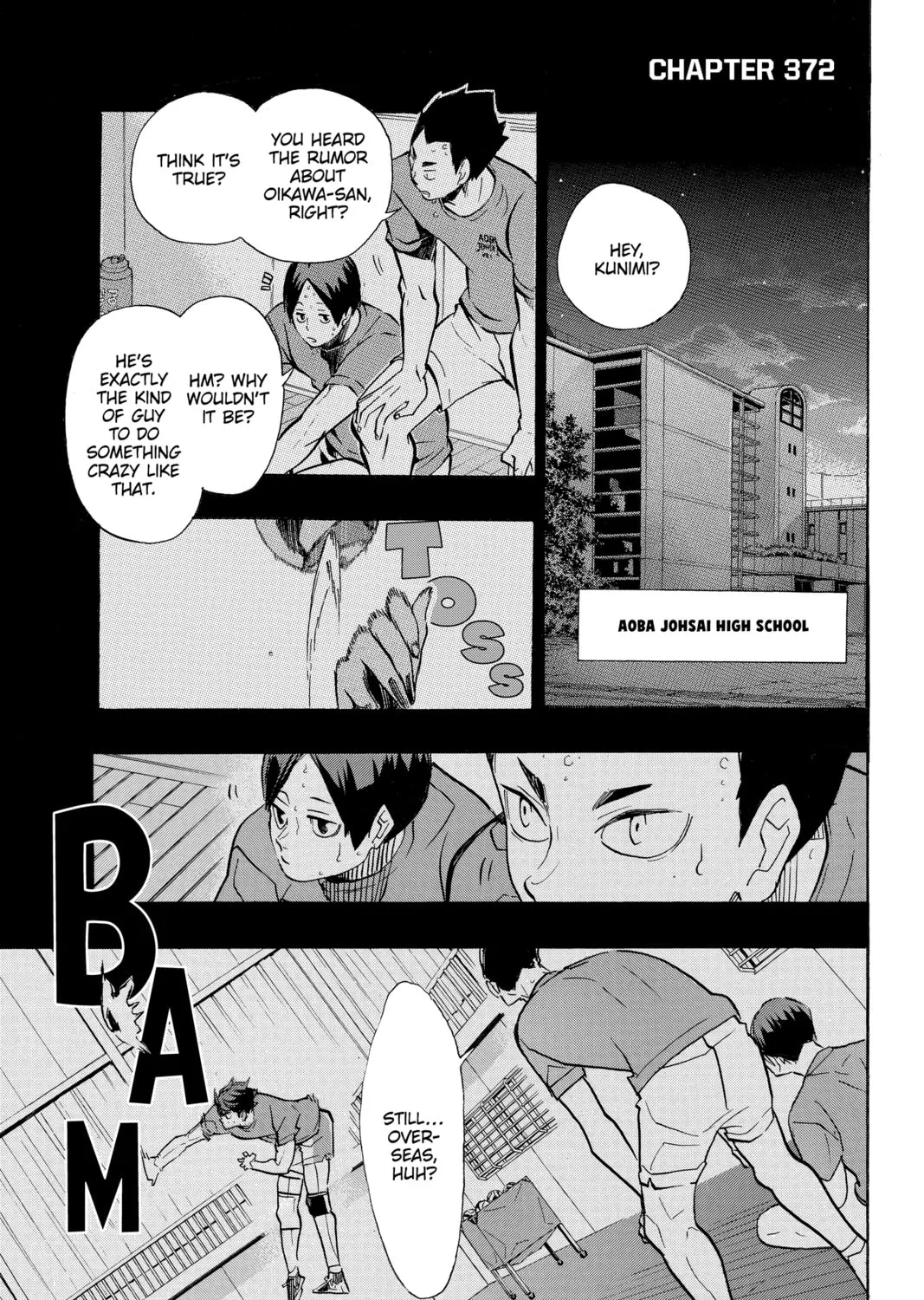 Haikyu!! Chapter 372 page 1 - 