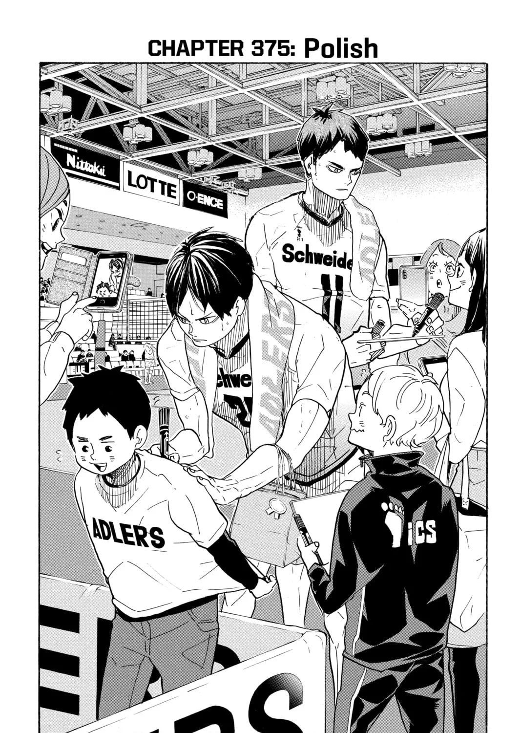 Haikyu!! Chapter 375 page 1 - 