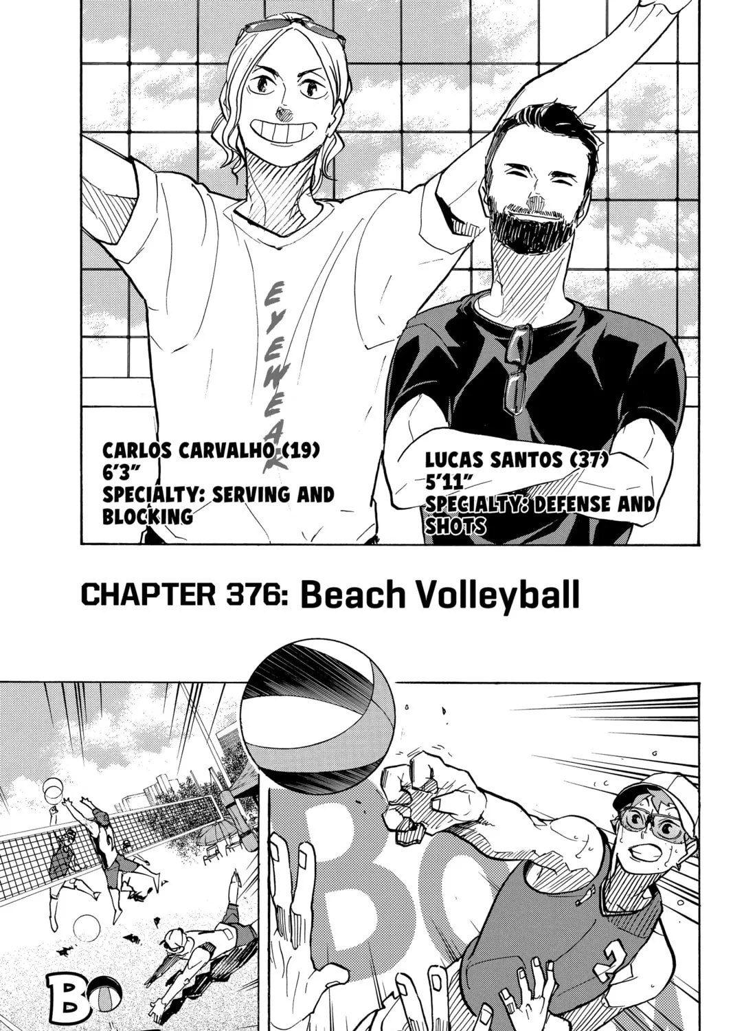 Haikyu!! Chapter 376 page 1 - 