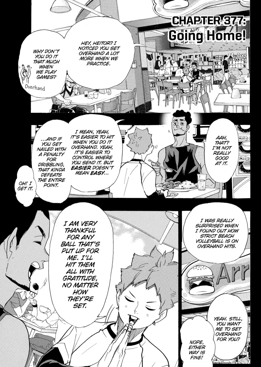 Haikyu!! Chapter 377 page 1 - 