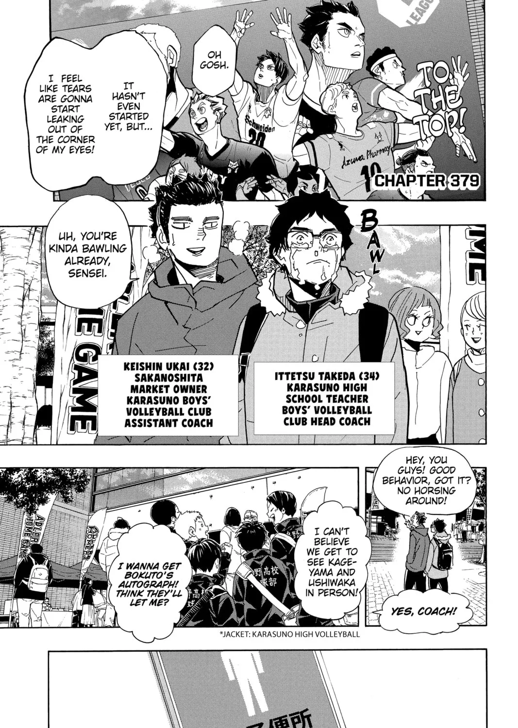 Haikyu!! Chapter 379 page 1 - 