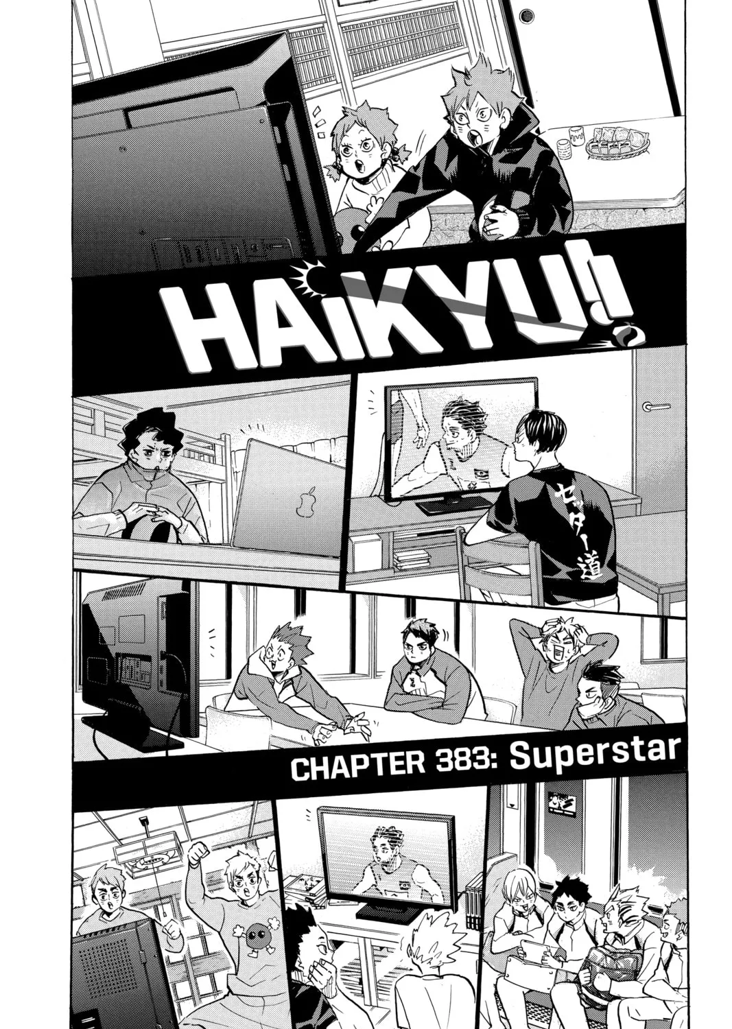 Haikyu!! Chapter 383 page 1 - 