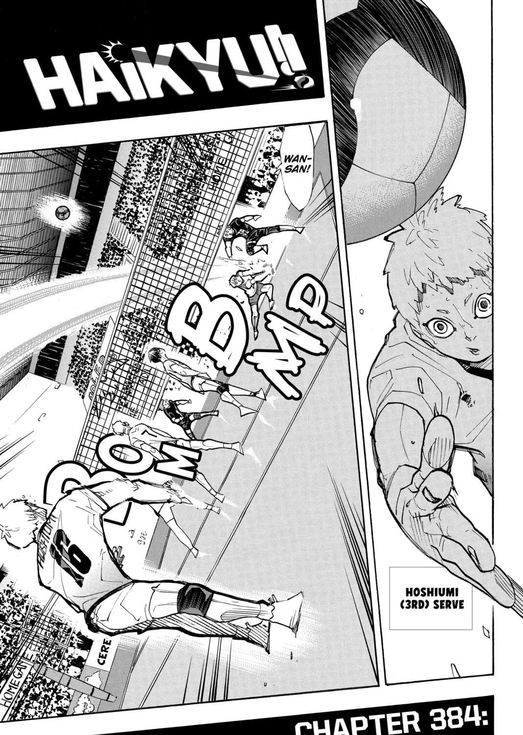 Haikyu!! Chapter 384 page 1 - 