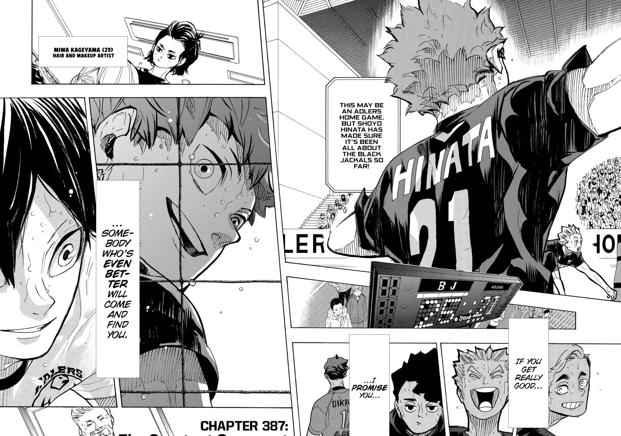 Haikyu!! Chapter 387 page 33 - 