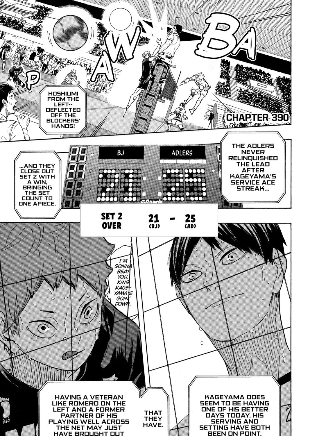 Haikyu!! Chapter 390 page 1 - 