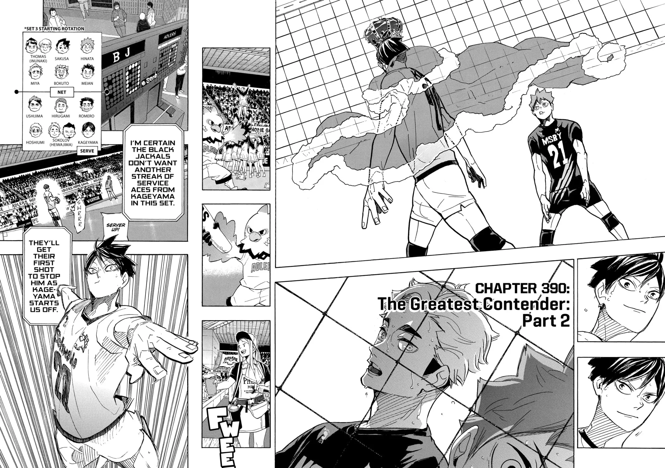 Haikyu!! Chapter 390 page 3 - 