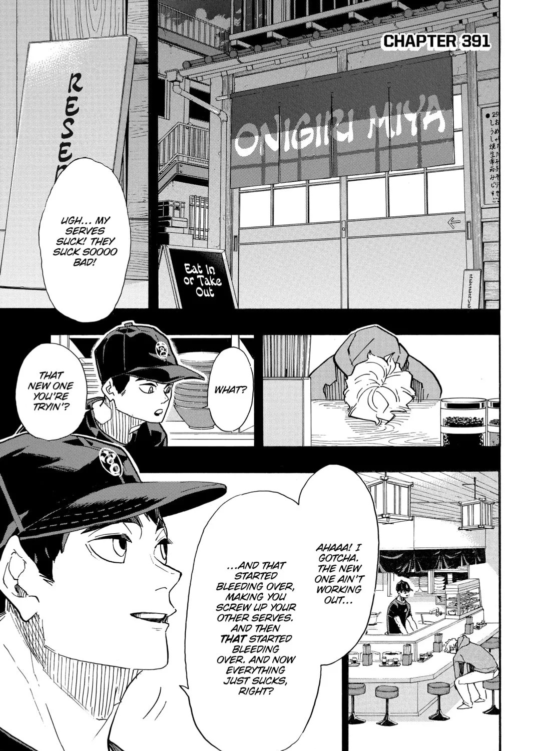 Haikyu!! Chapter 391 page 1 - 