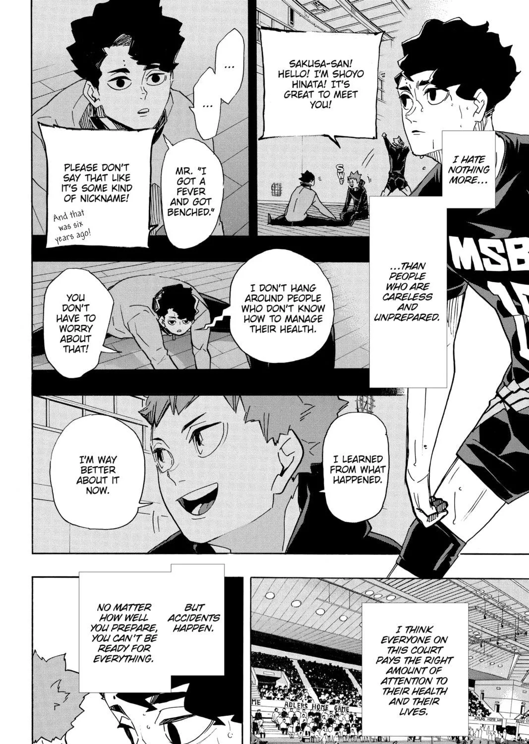 Haikyu!! Chapter 394 page 11 - 