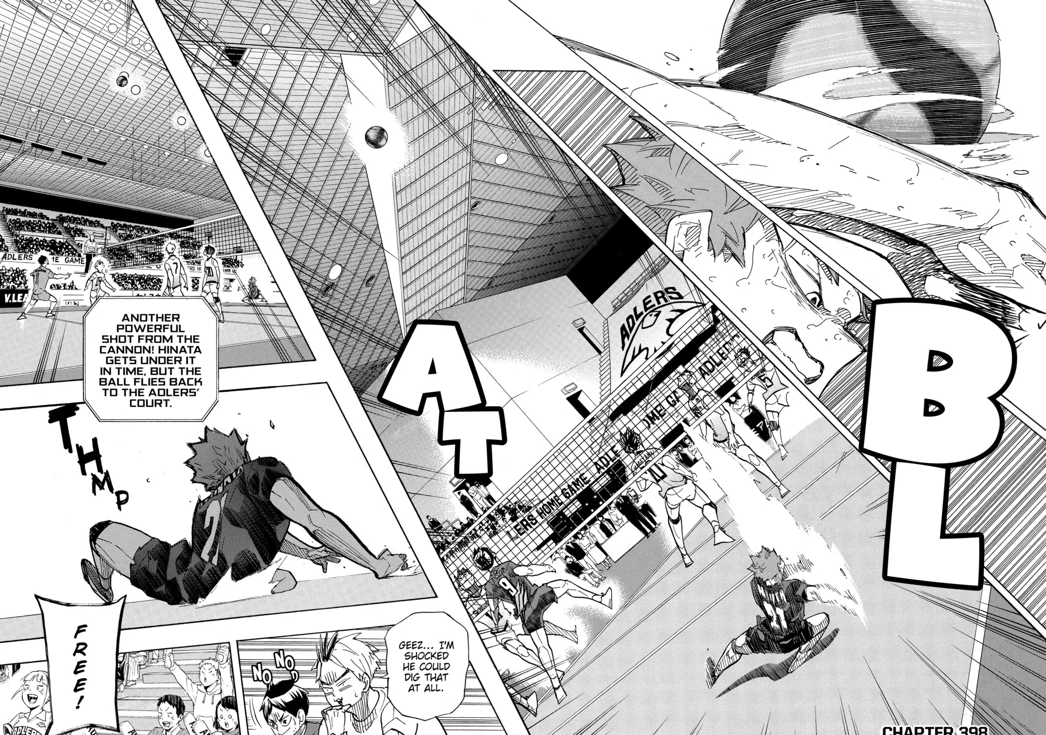 Haikyu!! Chapter 398 page 1 - 