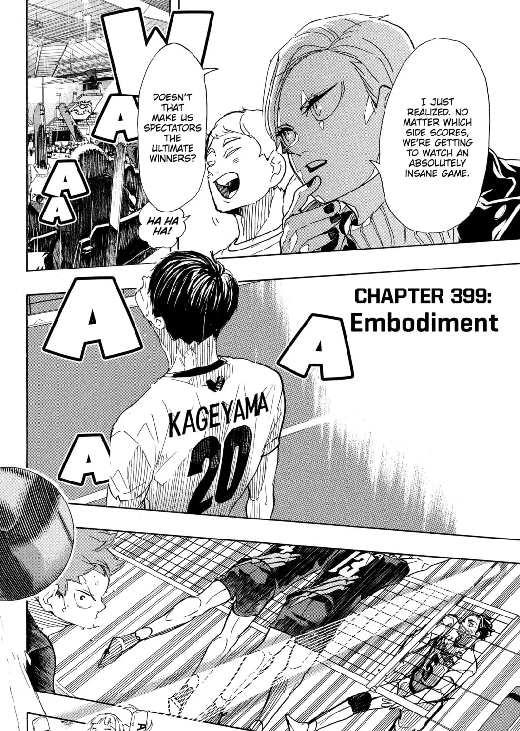 Haikyu!! Chapter 399 page 7 - 