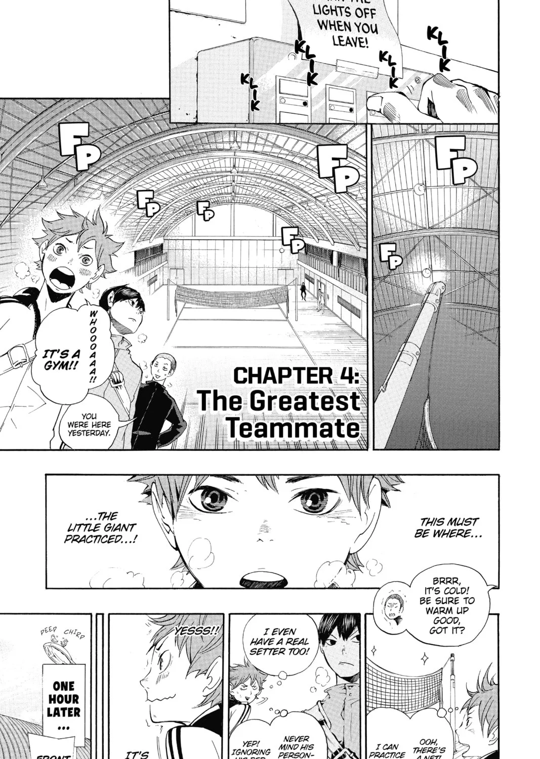 Haikyu!! Chapter 4 page 1 - 