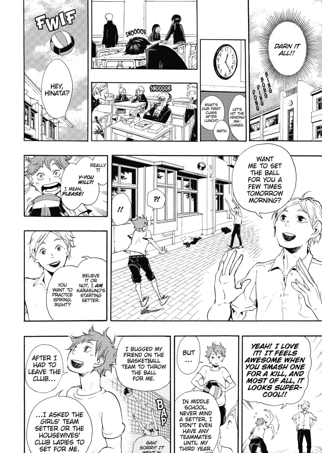 Haikyu!! Chapter 4 page 11 - 