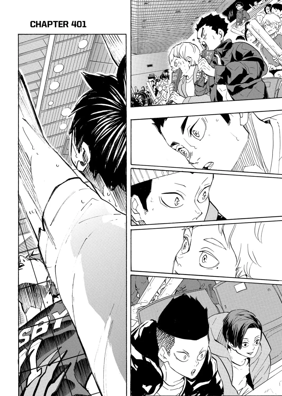Haikyu!! Chapter 401 page 1 - 