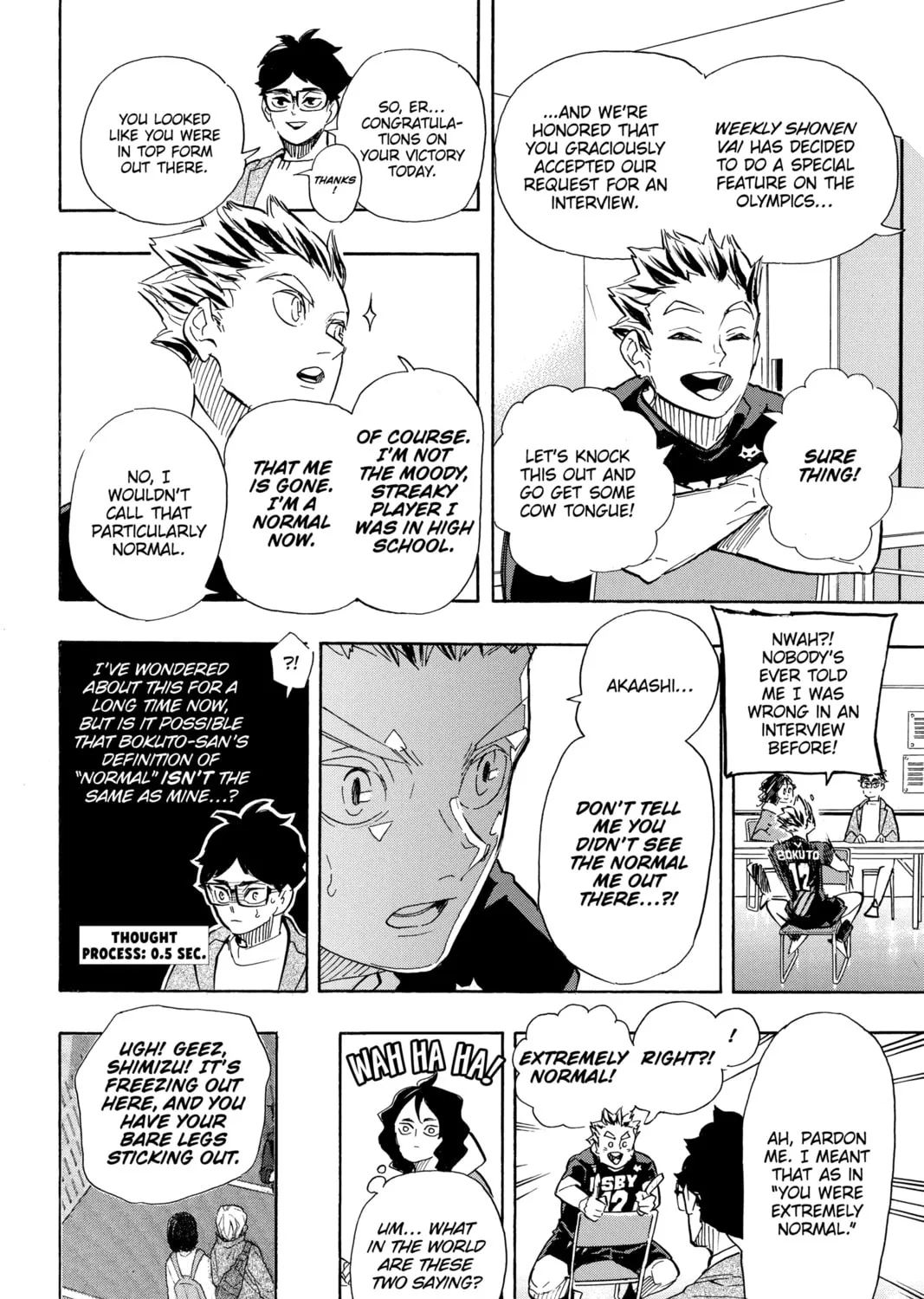 Haikyu!! Chapter 401 page 27 - 