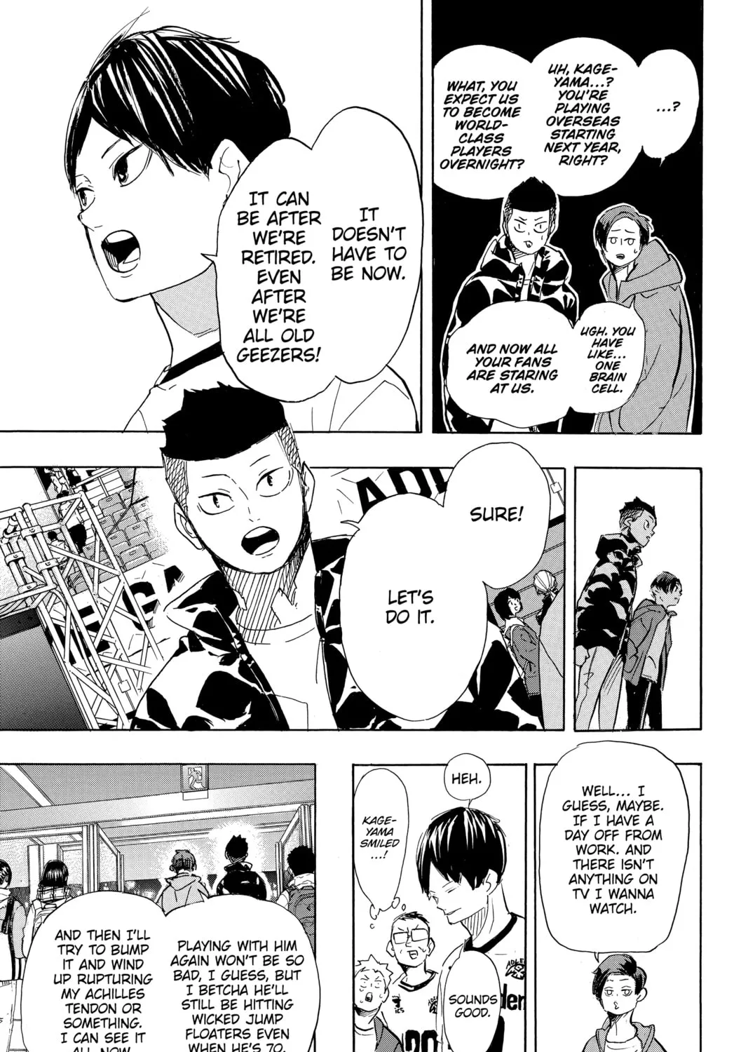 Haikyu!! Chapter 401 page 37 - 