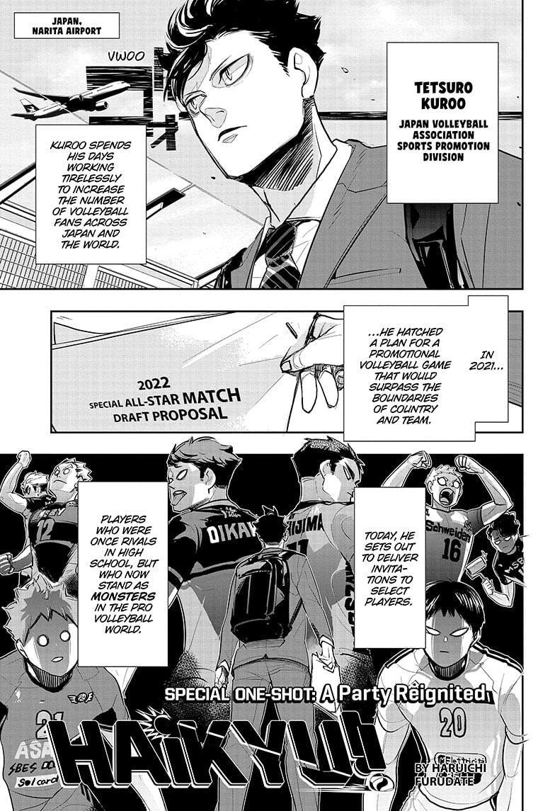 Haikyu!! Chapter 402.1 page 1 - 