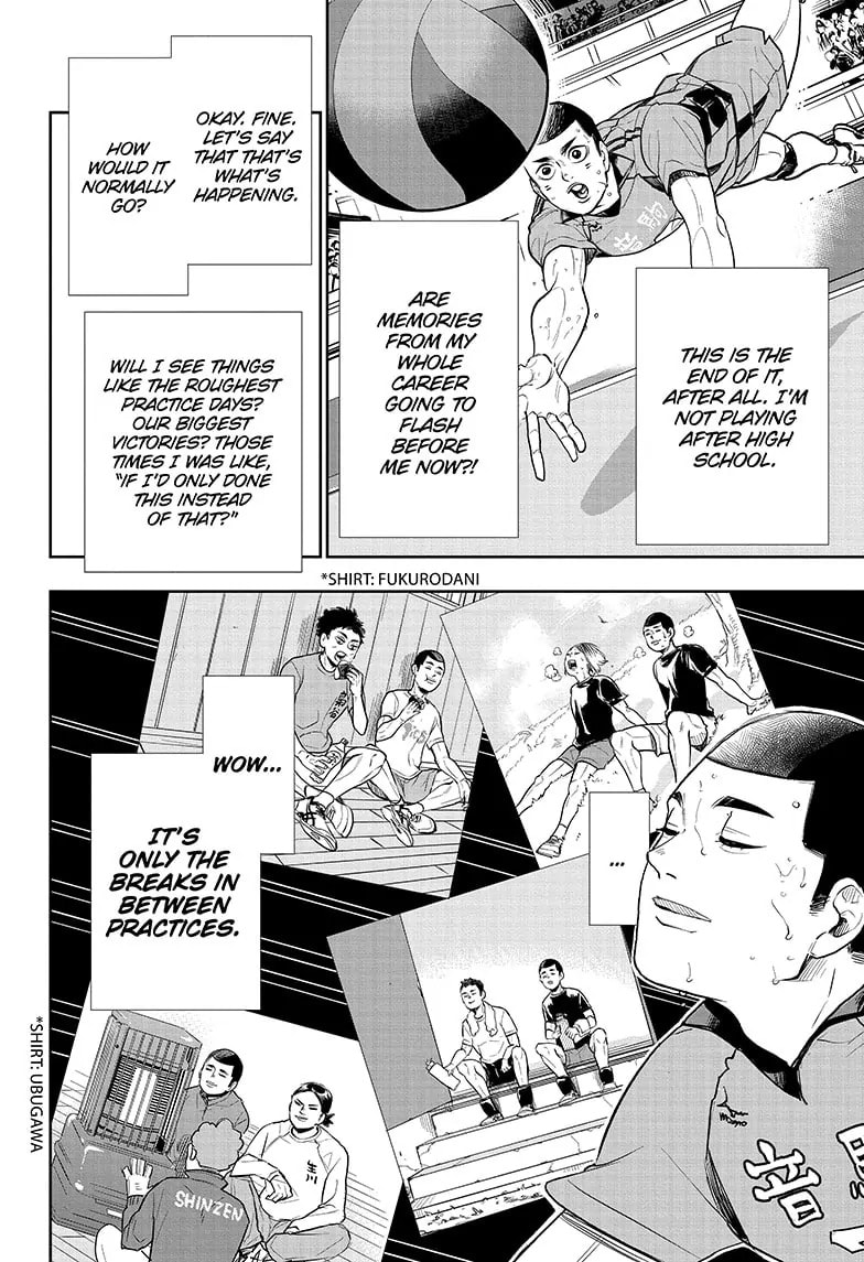 Haikyu!! Chapter 402.3 page 6 - 
