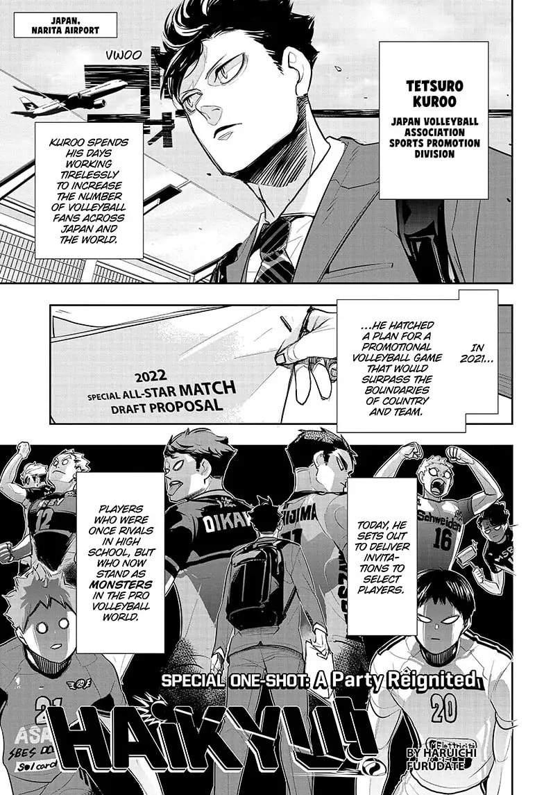 Haikyu!! Chapter 402.5 page 1 - 