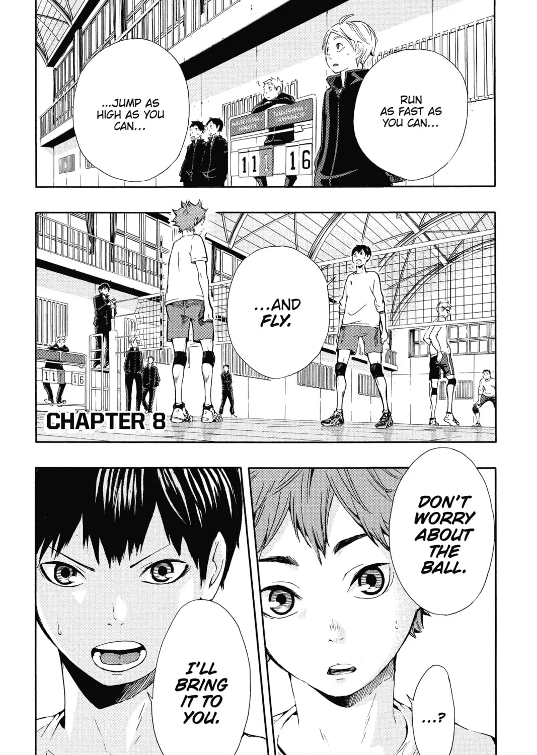 Haikyu!! Chapter 8 page 1 - 