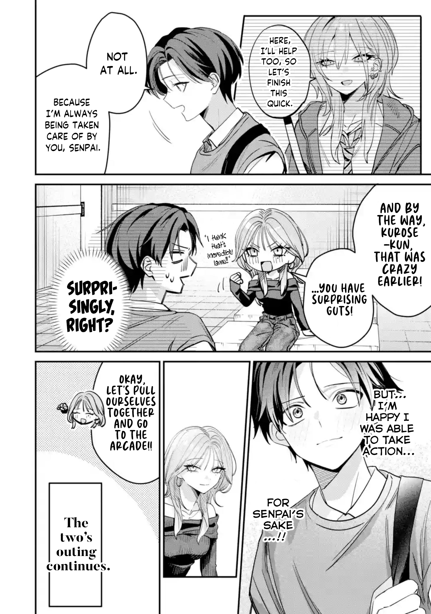 Haimiya-Senpai is Cutie Scary Chapter 11 page 15 - 