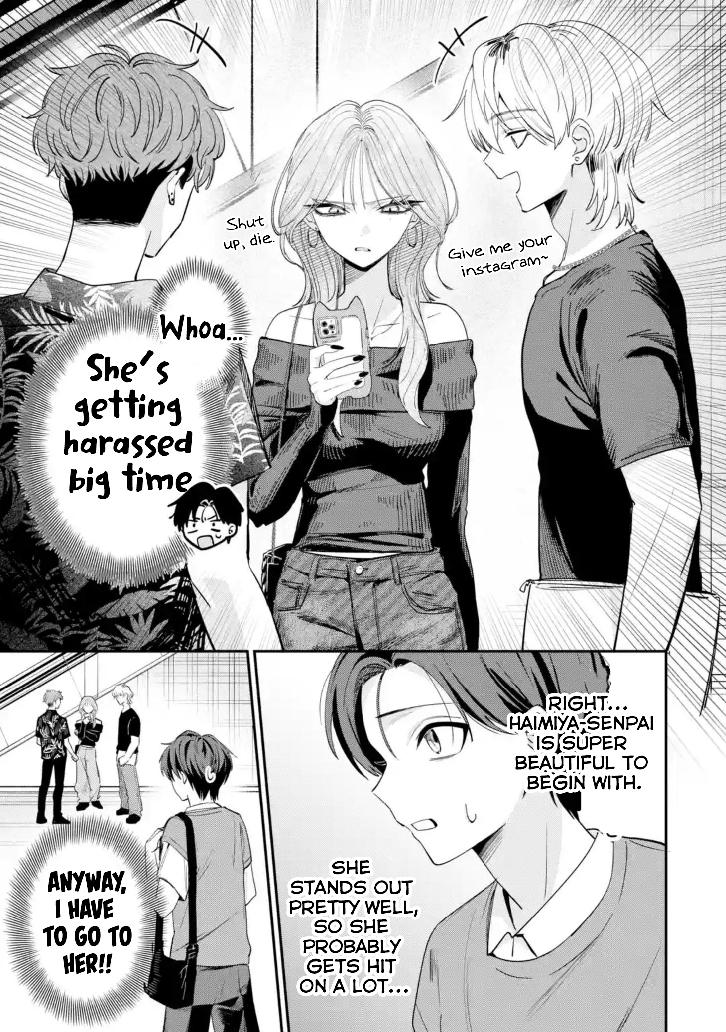 Haimiya-Senpai is Cutie Scary Chapter 11 page 4 - 