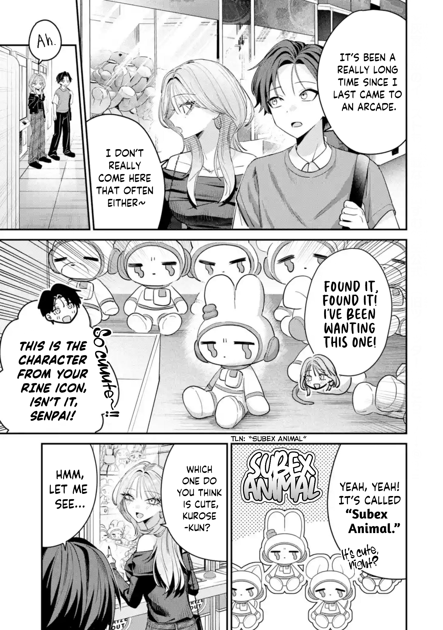 Haimiya-Senpai is Cutie Scary Chapter 12 page 3 - 