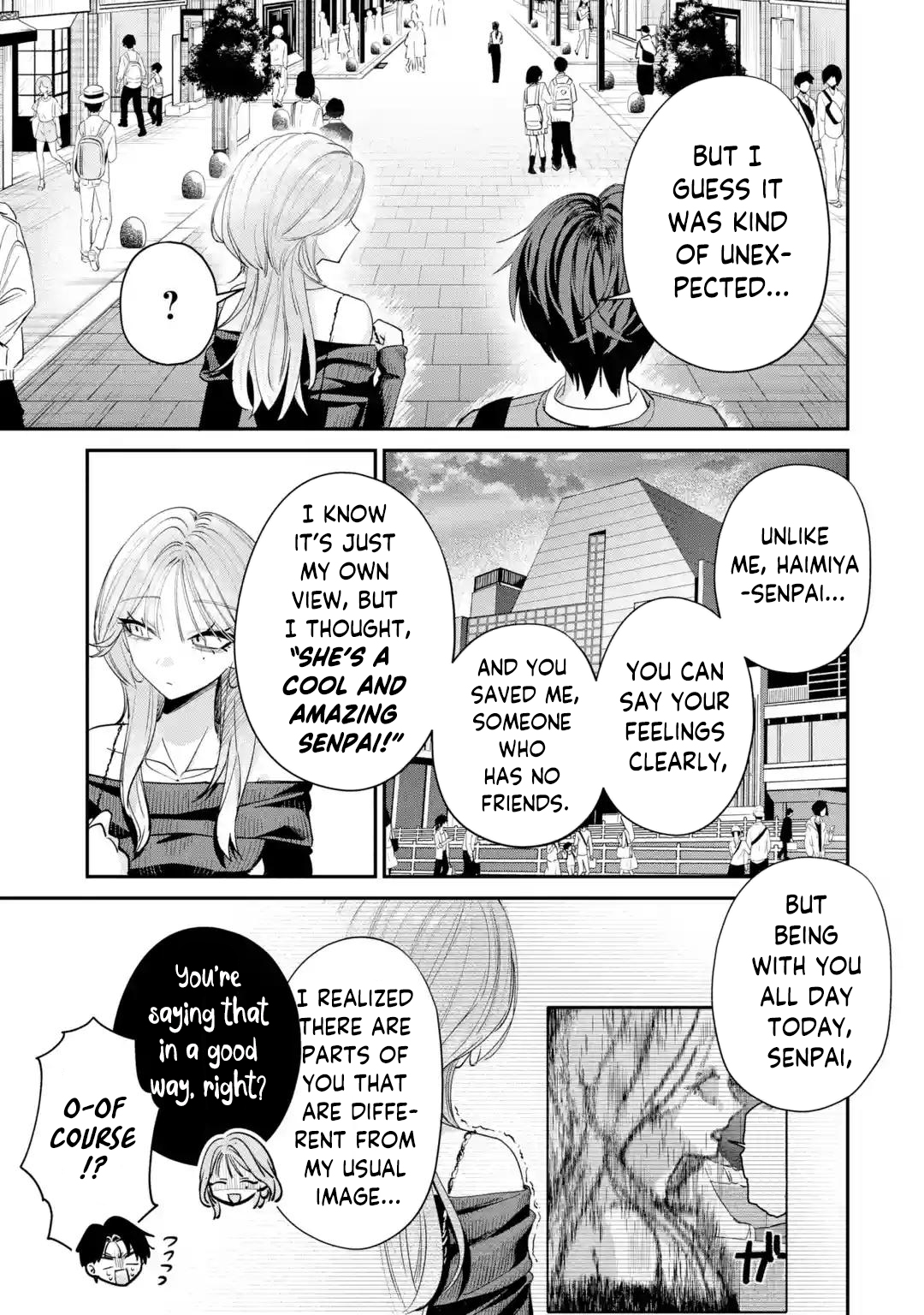 Haimiya-Senpai is Cutie Scary Chapter 13 page 4 - 