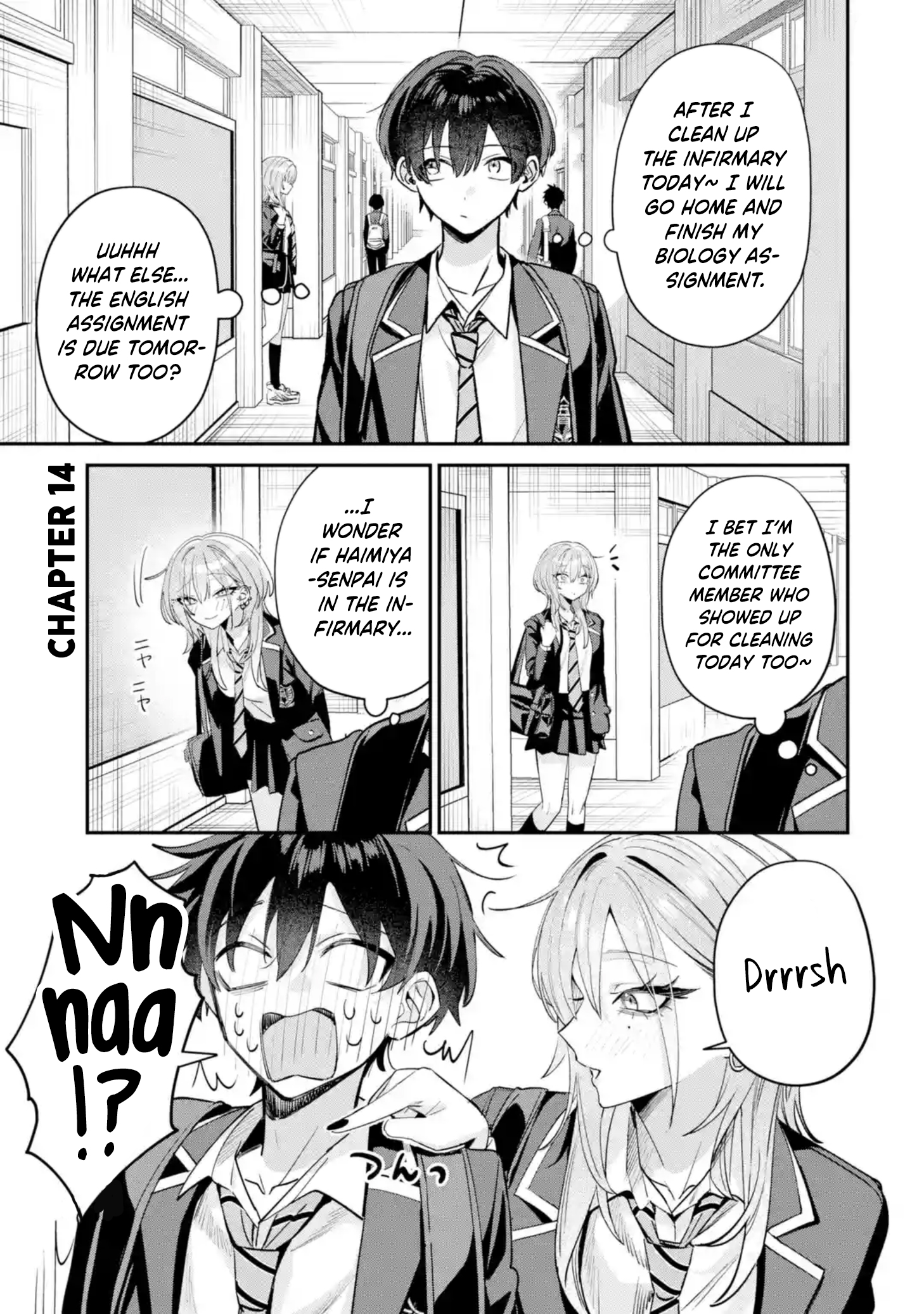 Haimiya-Senpai is Cutie Scary Chapter 14 page 2 - 