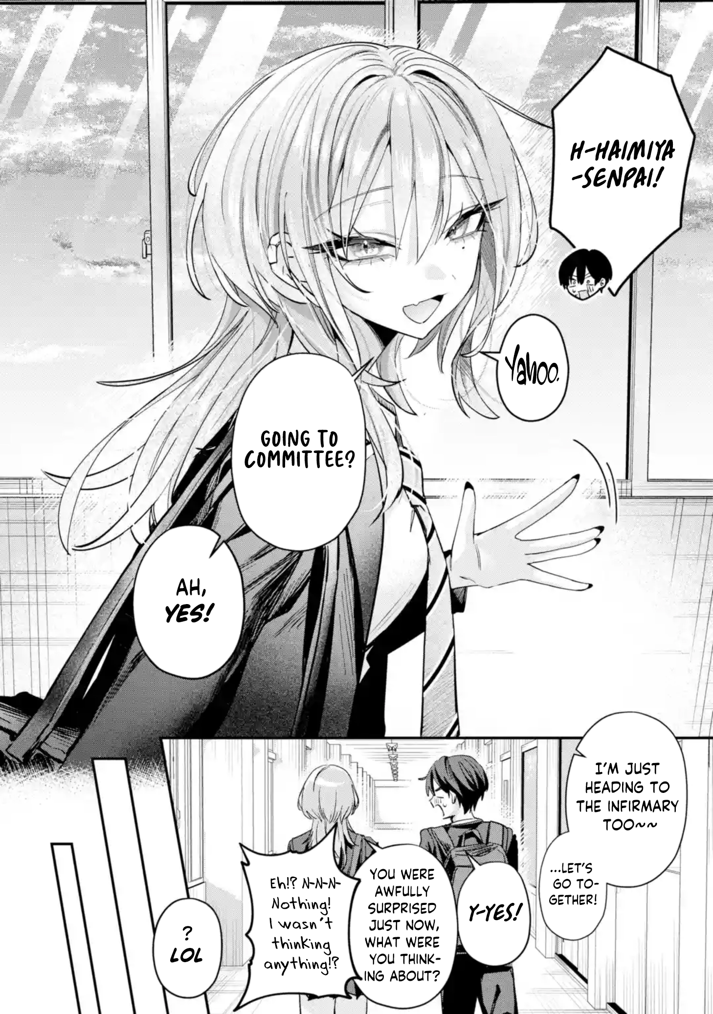 Haimiya-Senpai is Cutie Scary Chapter 14 page 3 - 