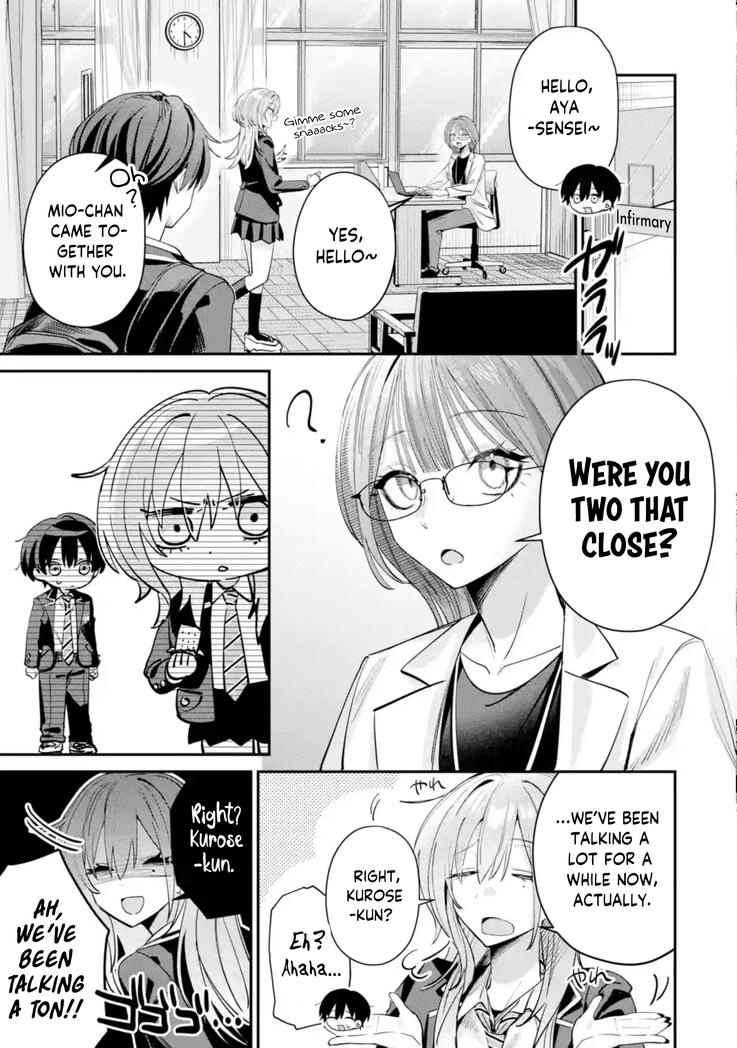 Haimiya-Senpai is Cutie Scary Chapter 14 page 4 - 